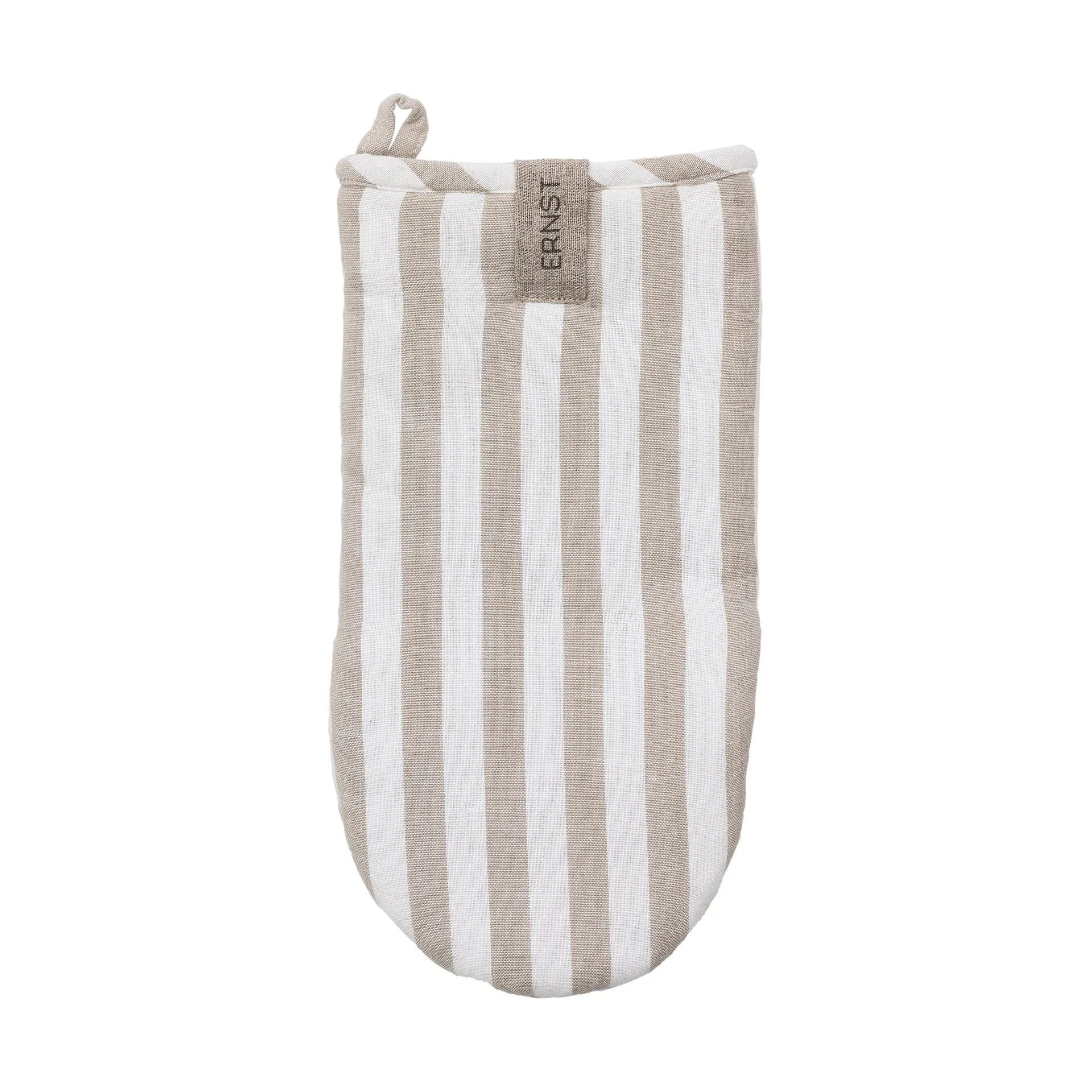 Ernst オーブンミット ワイドストライプ, Beige-white stripe ERNST | エルンスト