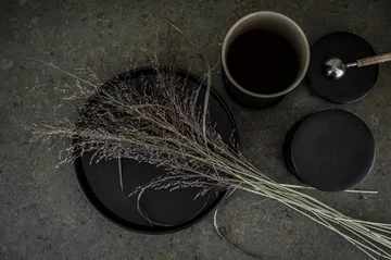 Ernst オーブン耐熱皿 - Black-natural, Ø30x5 cm - ERNST | エルンスト