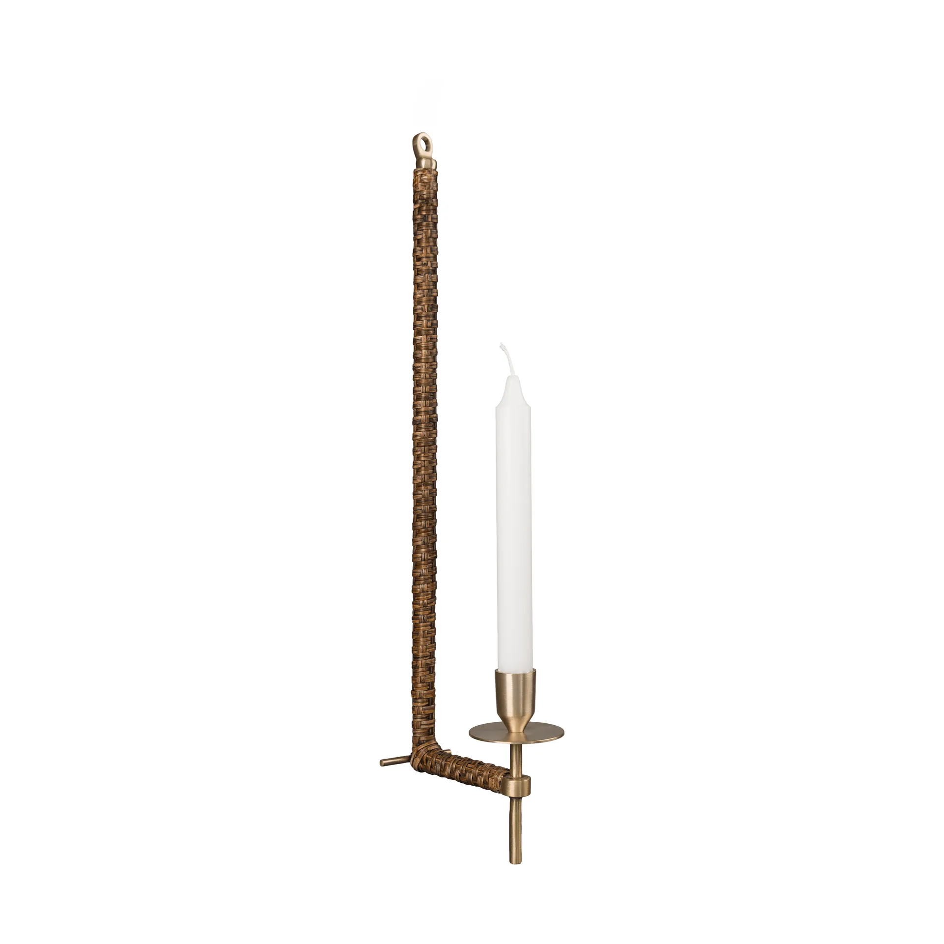 Ernst ウォールランプ ランタン風 編み込み, Brass, 47 cm ERNST | エルンスト