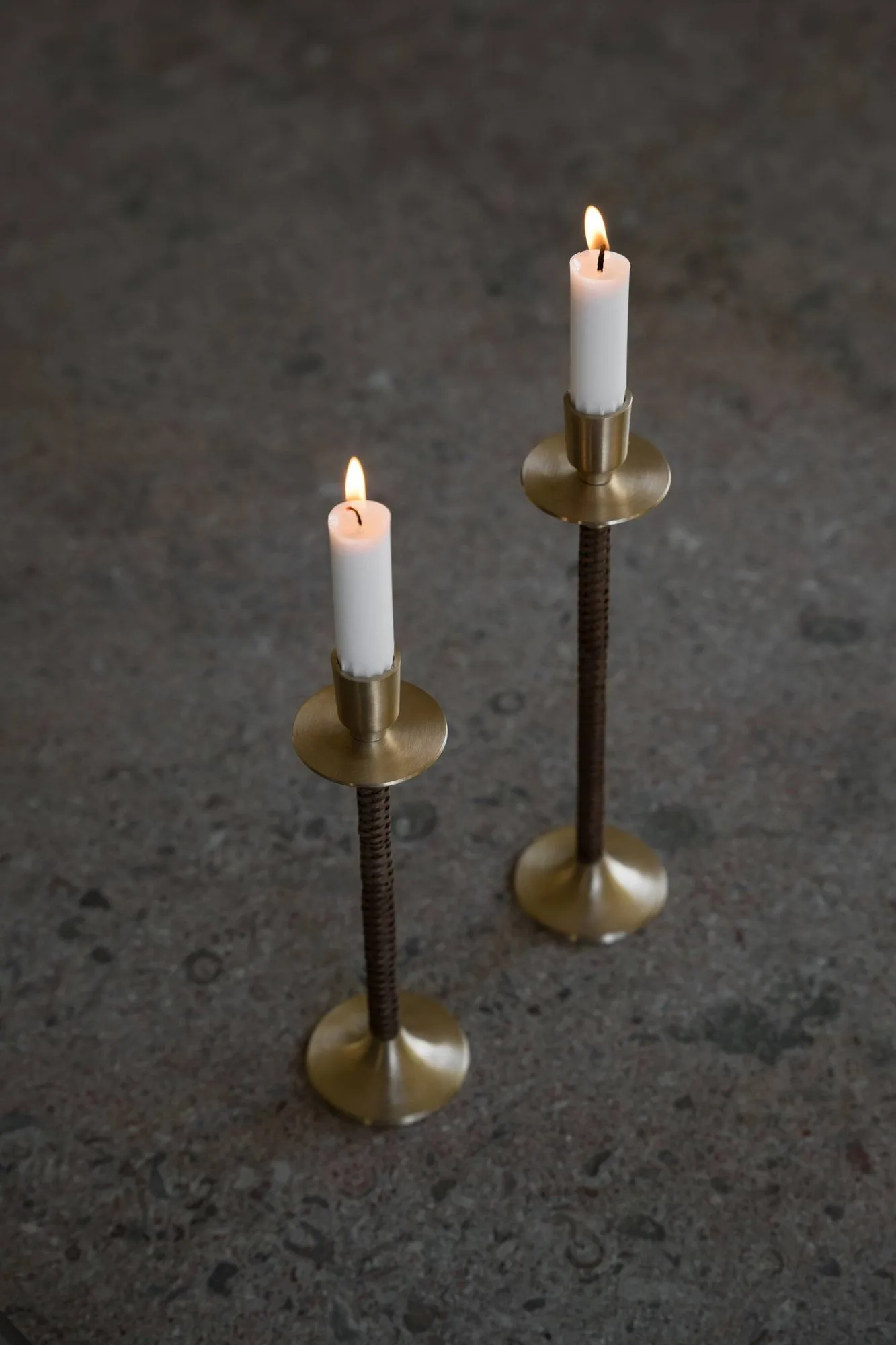 Ernst キャンドルホルダー, Brass, Ø8x25 cm ERNST | エルンスト