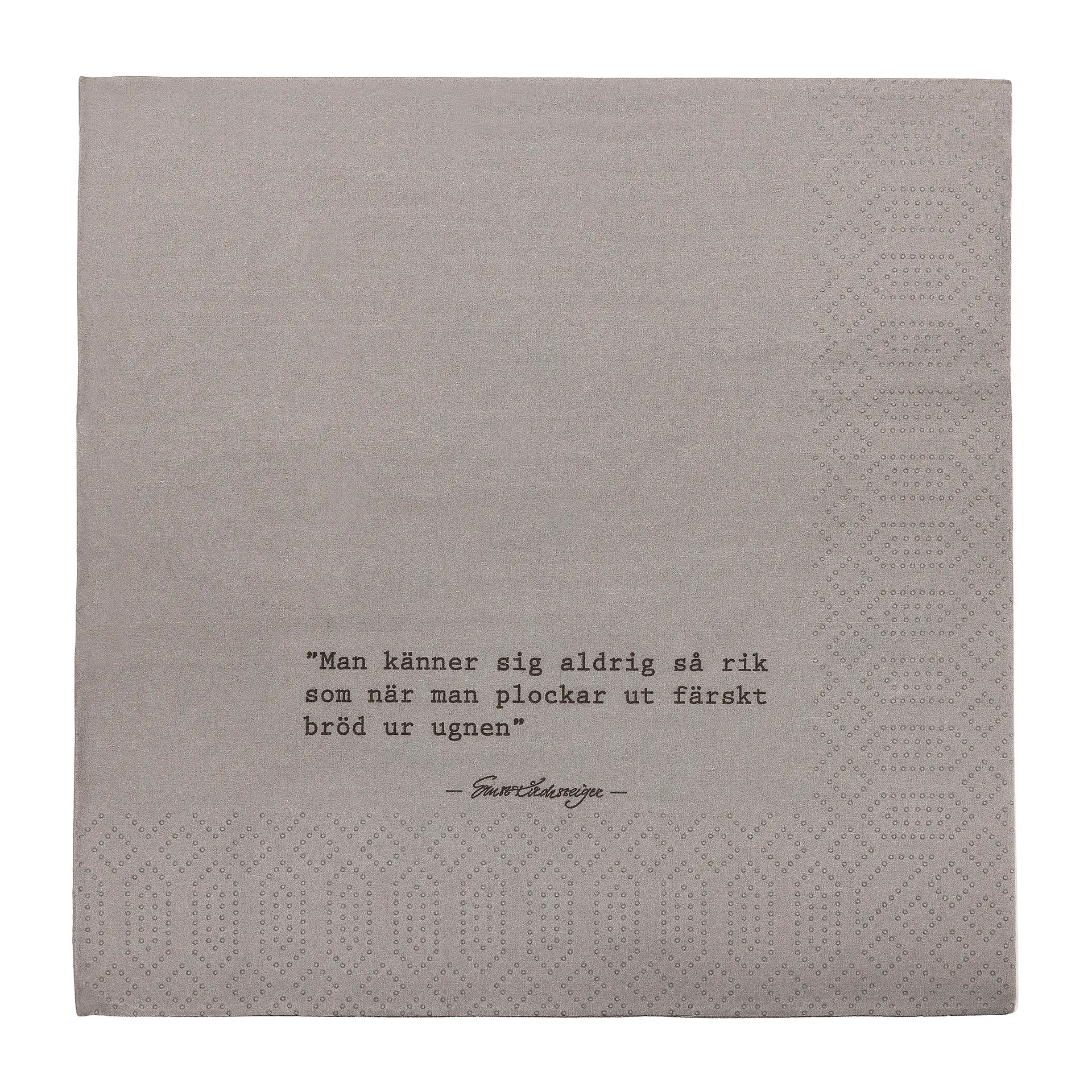 Ernst メッセージナプキン Bread 20パック, Graw ERNST | エルンスト