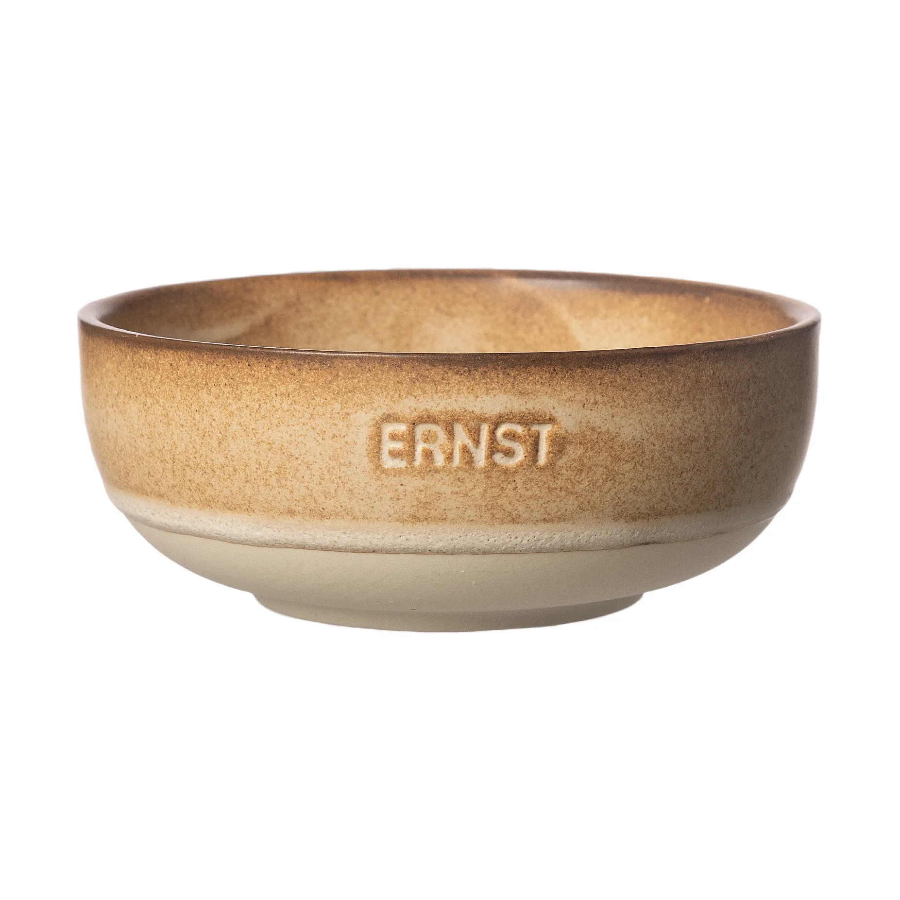 Ernst ボウル, Brown-natural base, Ø11 cm ERNST | エルンスト
