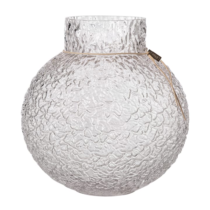 Ernst ストラクチャーグラス 花瓶 clear - Ø29 cm - ERNST | エルンスト