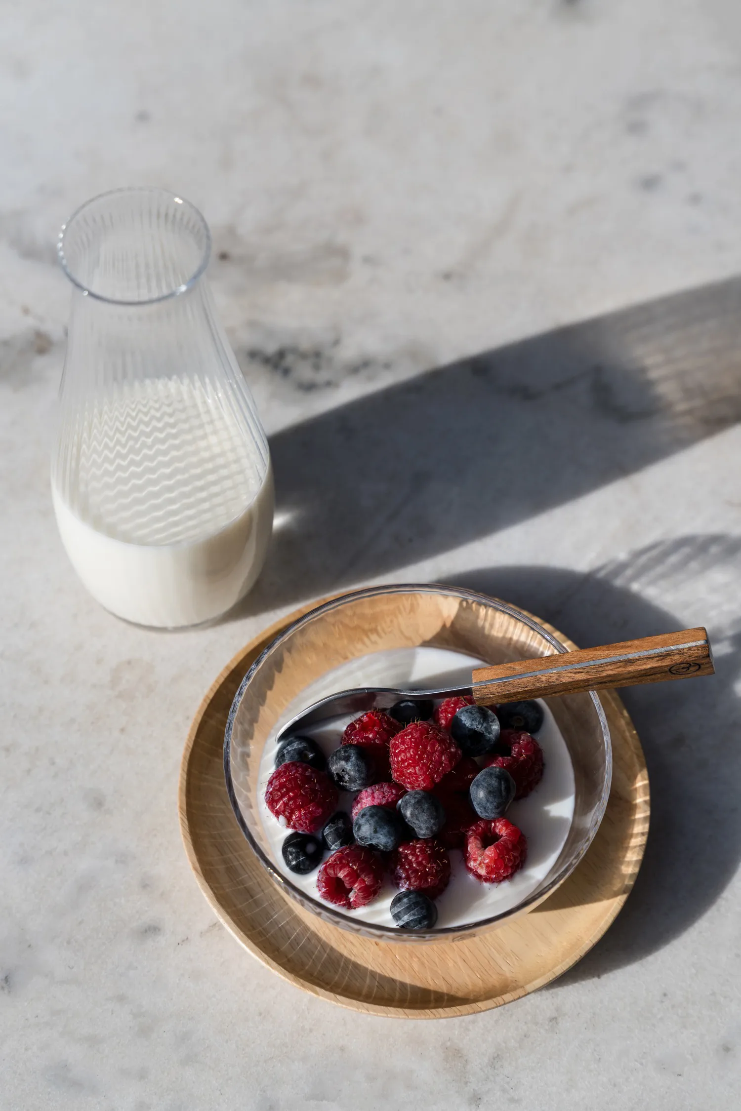 Ernst カラフェ リブドガラス, Clear, Ø8x19 cm ERNST | エルンスト