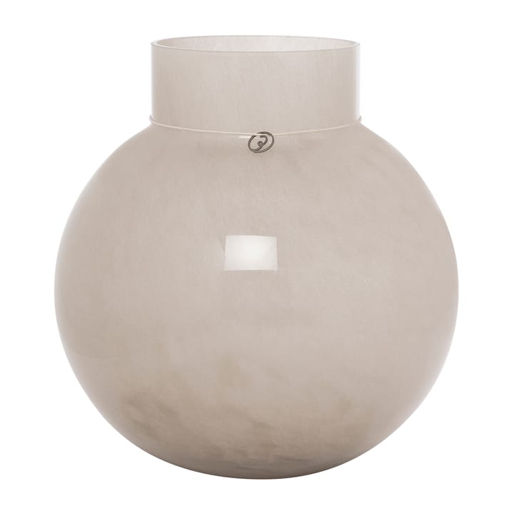Ernst glass 花瓶 ラウンド beige - H25 cm Ø24 cm - ERNST | エルンスト