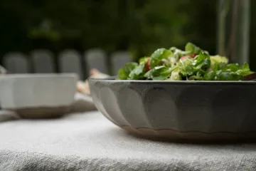 Ernst ボウル ストーンウェア - Grey-nature, Ø24 cm - ERNST | エルンスト