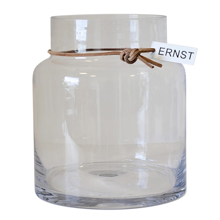 Ernst ガラス 花瓶 H18cm Ø12.5cm - clear - ERNST | エルンスト