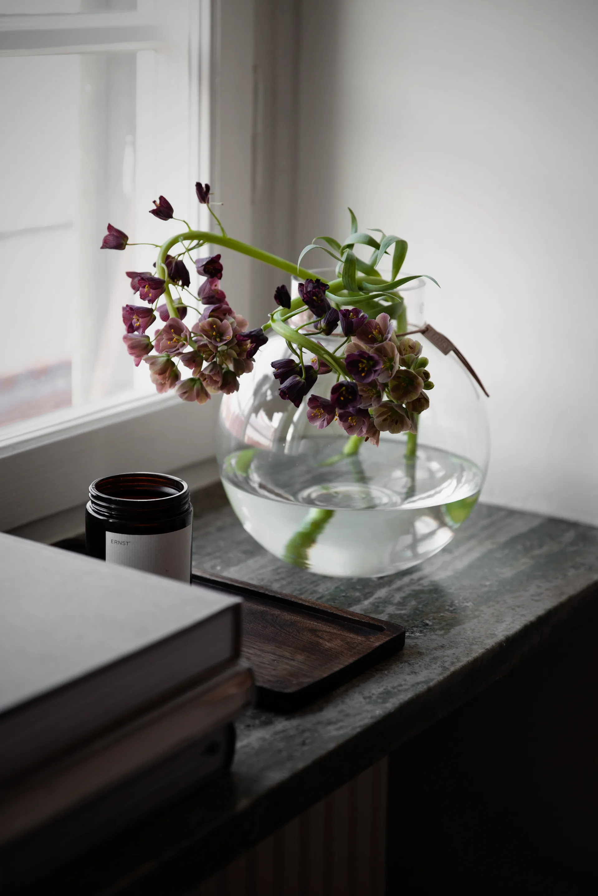 Ernst ガラス 花瓶 H22cm Ø21cm, clear ERNST | エルンスト