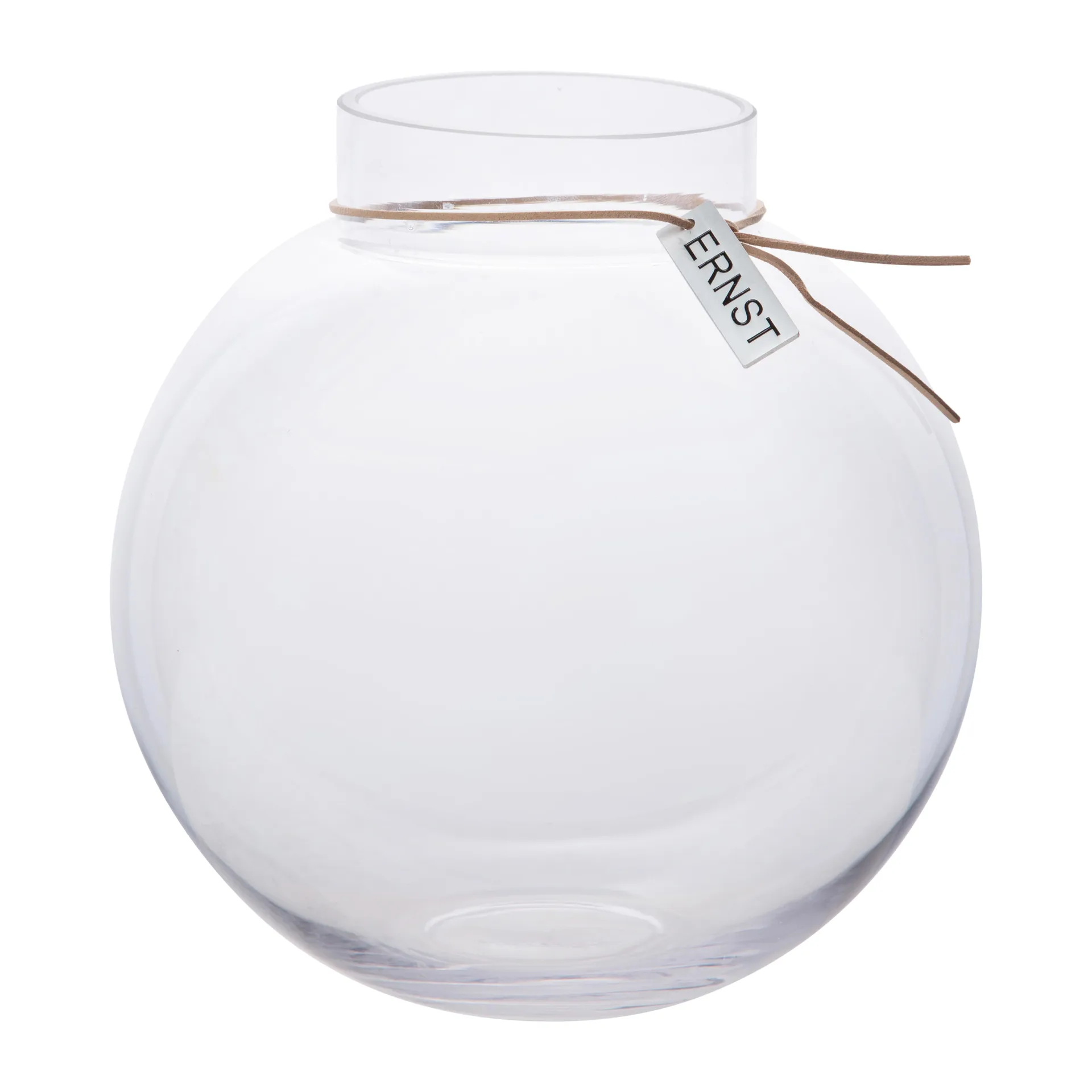 Ernst ガラス 花瓶 H22cm Ø21cm, clear ERNST | エルンスト