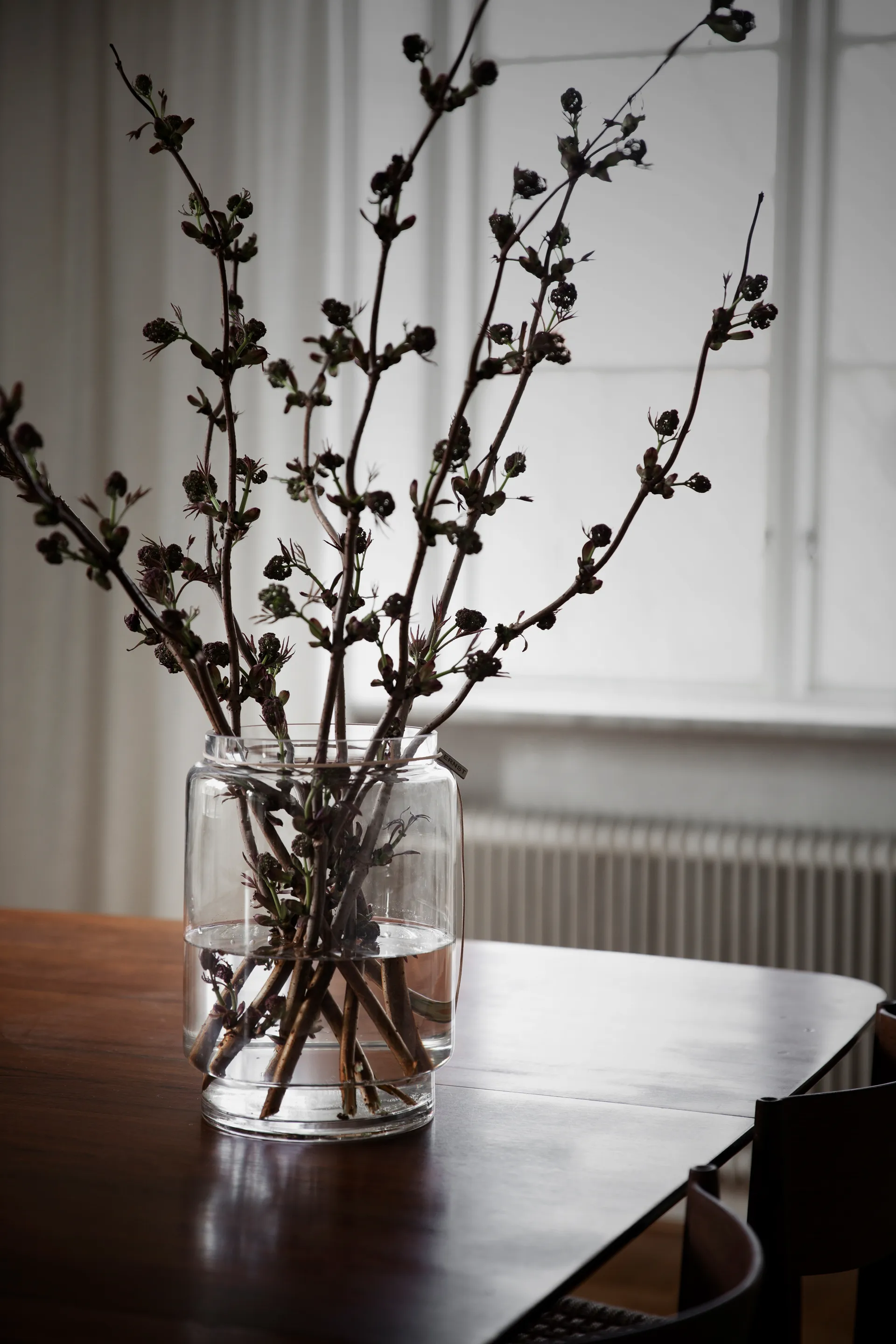 Ernst ガラス花瓶 シリンダー H28 cm Ø19.8 cm, Clear ERNST | エルンスト