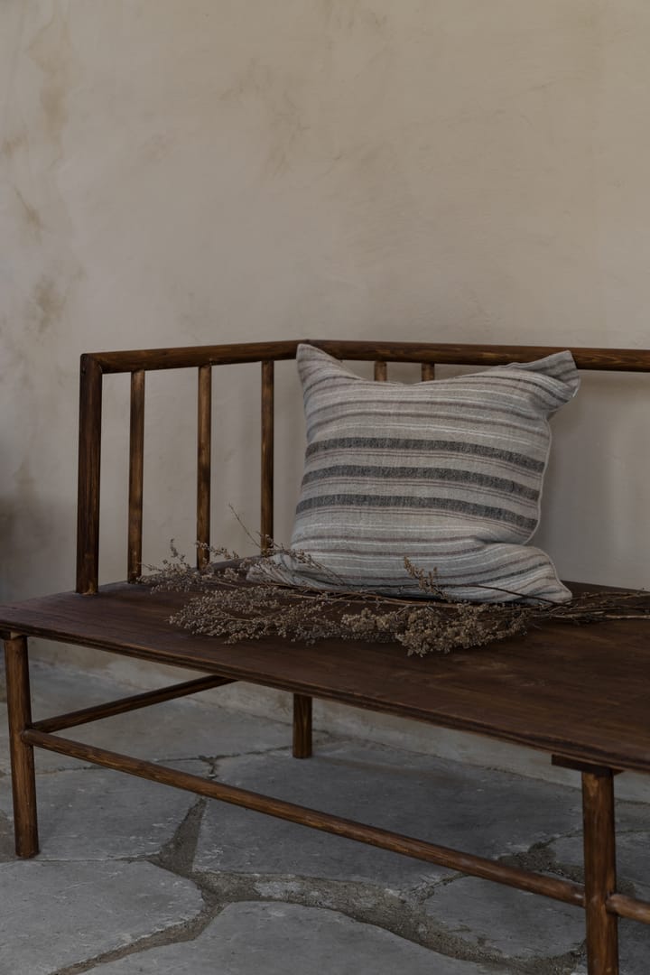Ernst クッションカバー linen-jute striped, 50x50 cm ERNST | エルンスト