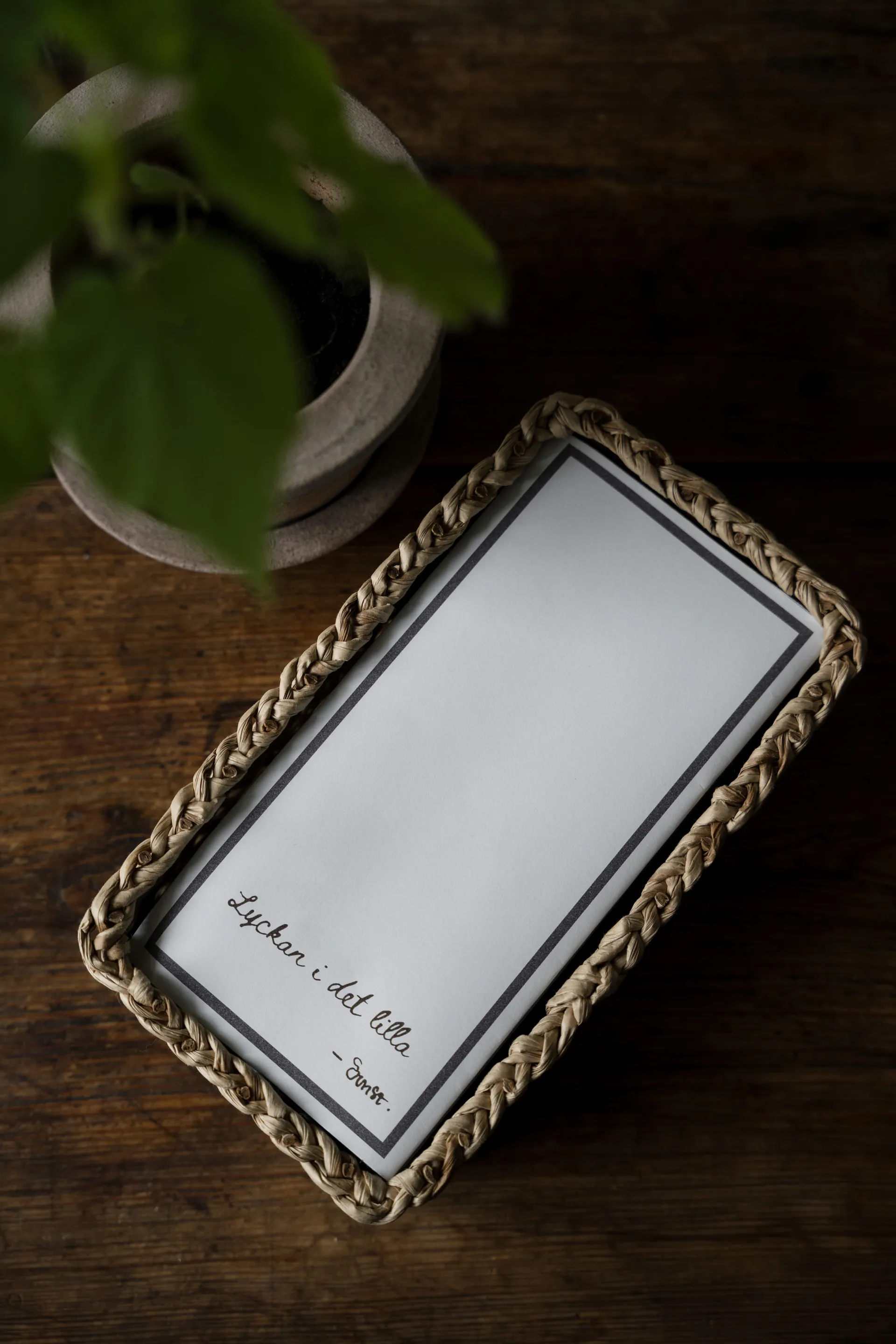 Ernst メッセージナプキン Lycka i det lilla 20パック, White ERNST | エルンスト