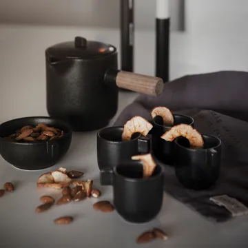 Ernst mulled wine マグ ハンドル付き 6 cm - black - ERNST | エルンスト