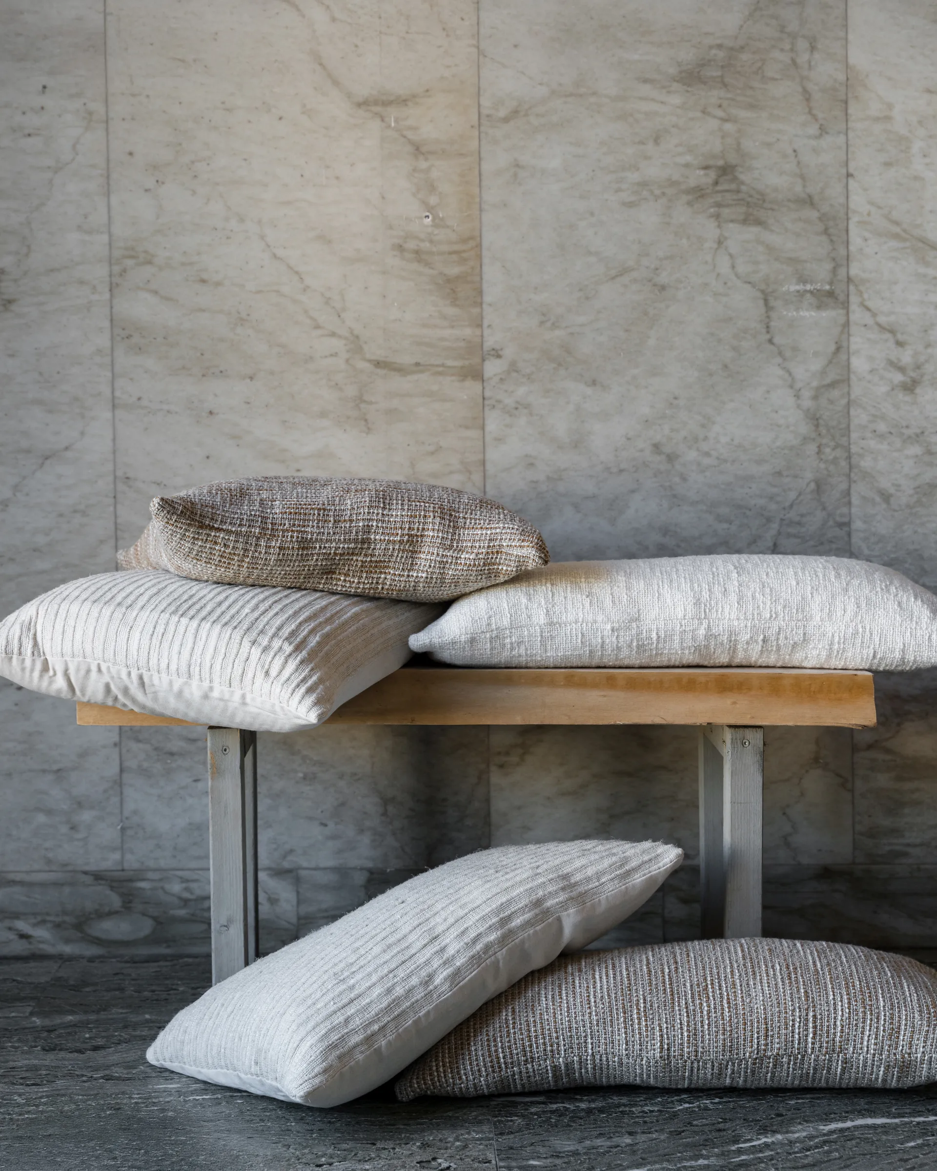 Ernst クッションカバー テクスチャー入り, Natural, 50x50 cm ERNST | エルンスト