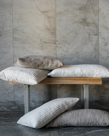 Ernst クッションカバー テクスチャー入り - Natural, 50x50 cm - ERNST | エルンスト