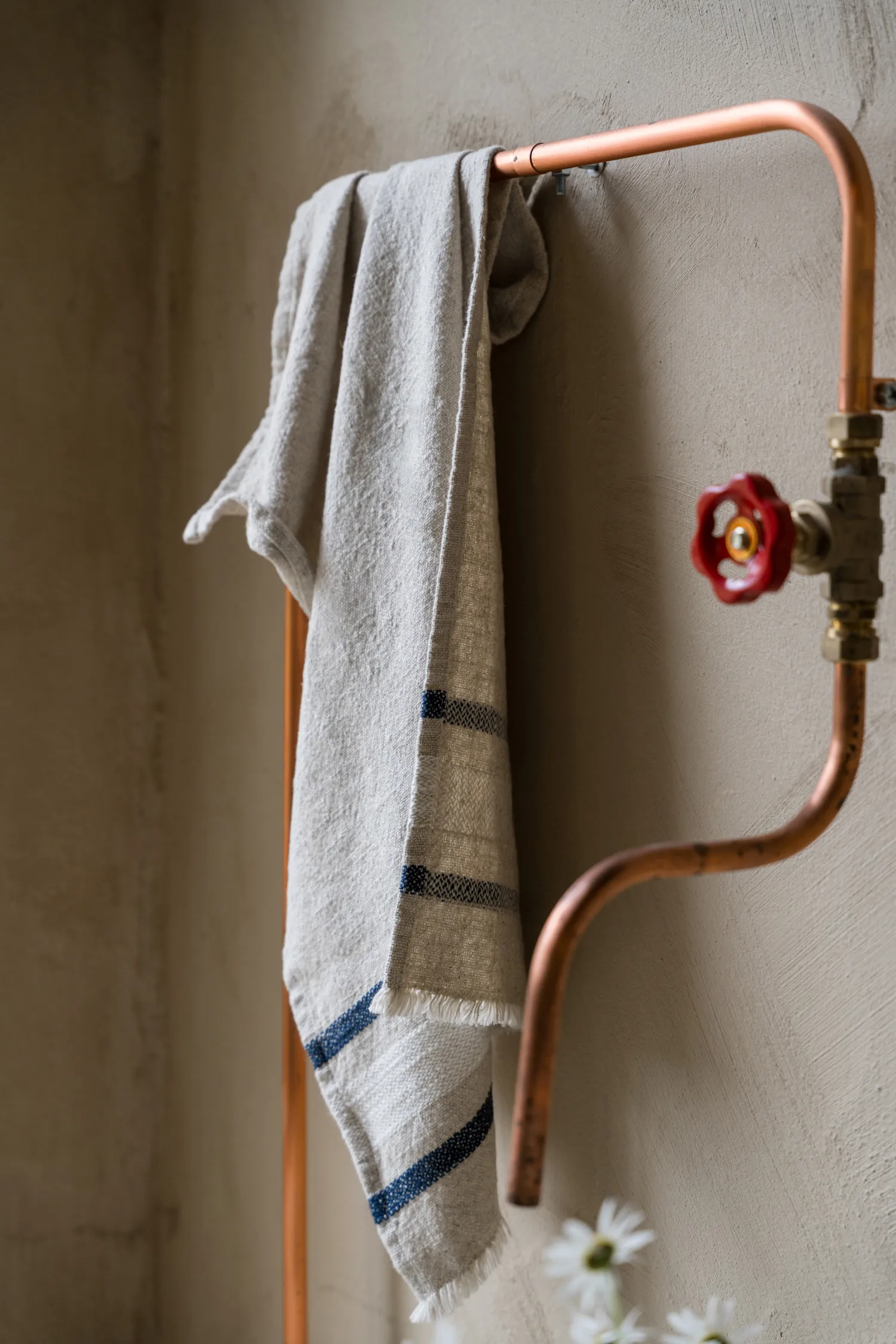 Ernst キッチンタオル, Natural-white-blue, 47x70 cm ERNST | エルンスト