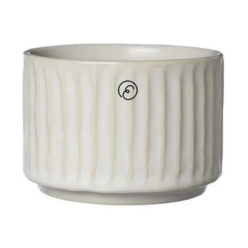 Ernst ボウル ribbed Ø7.5 cm - Natural white - ERNST | エルンスト