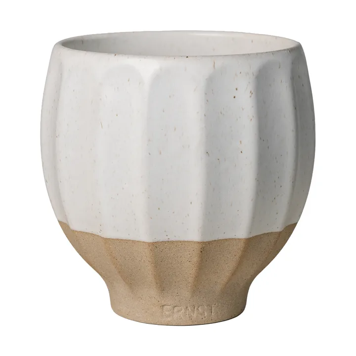 Ernst 鉢 - White-natural, Ø14x14 cm - ERNST | エルンスト