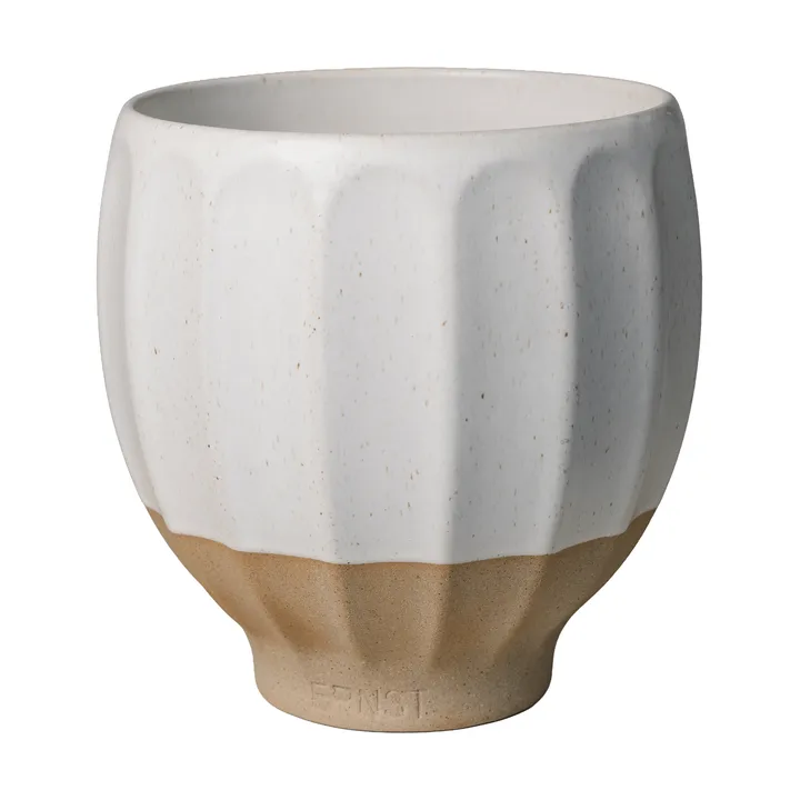 Ernst 鉢 - White-natural, Ø18x18 cm - ERNST | エルンスト