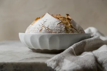 Ernst ボウル ストーンウェア - White-nature, Ø24 cm - ERNST | エルンスト