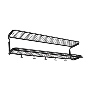 Classic 650 ハットシェルフ - Black/black, 2 levels, 110 cm - Essem Design | エッセムデザイン