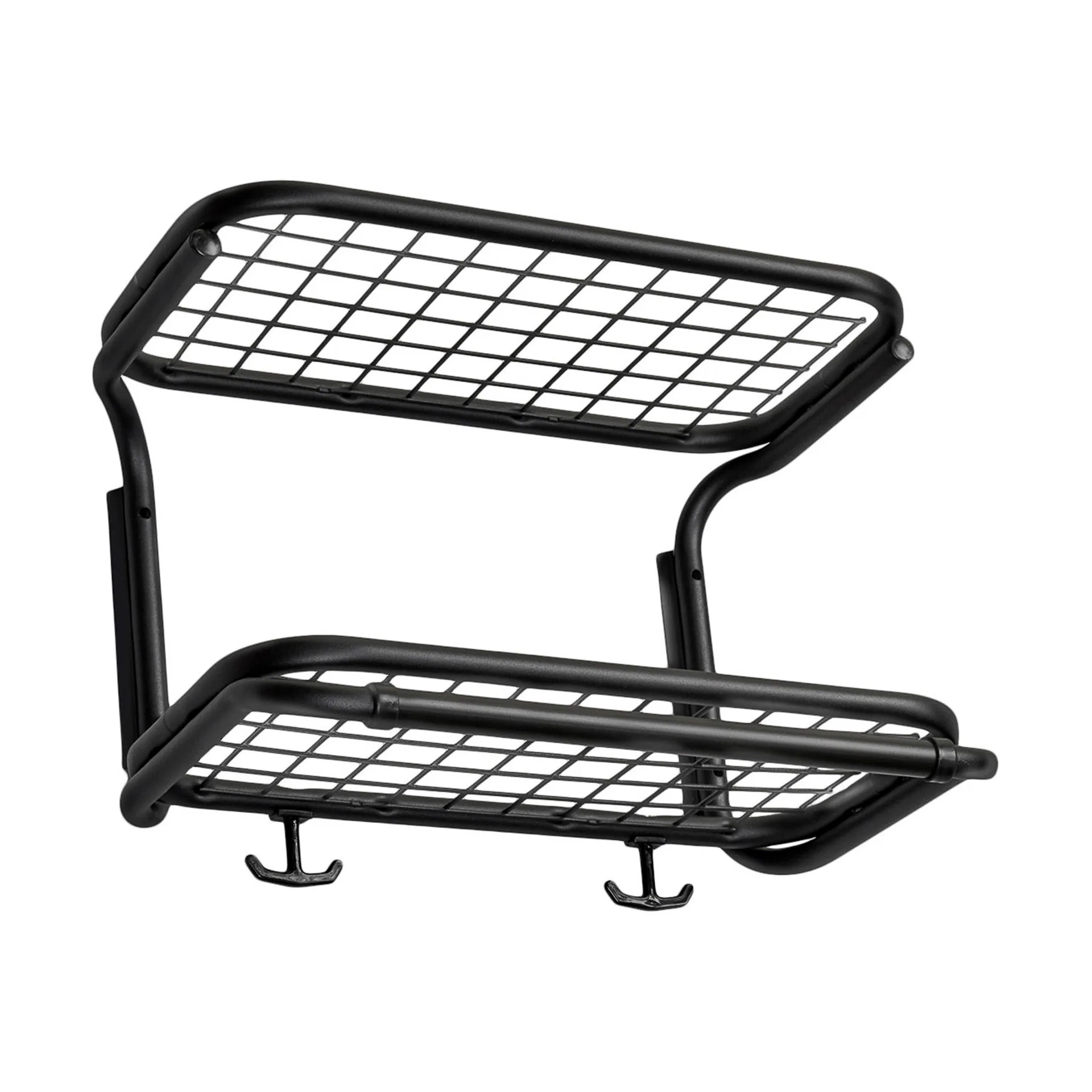 Classic 650 ハットシェルフ, Black/black, 2 levels, 40 cm Essem Design | エッセムデザイン