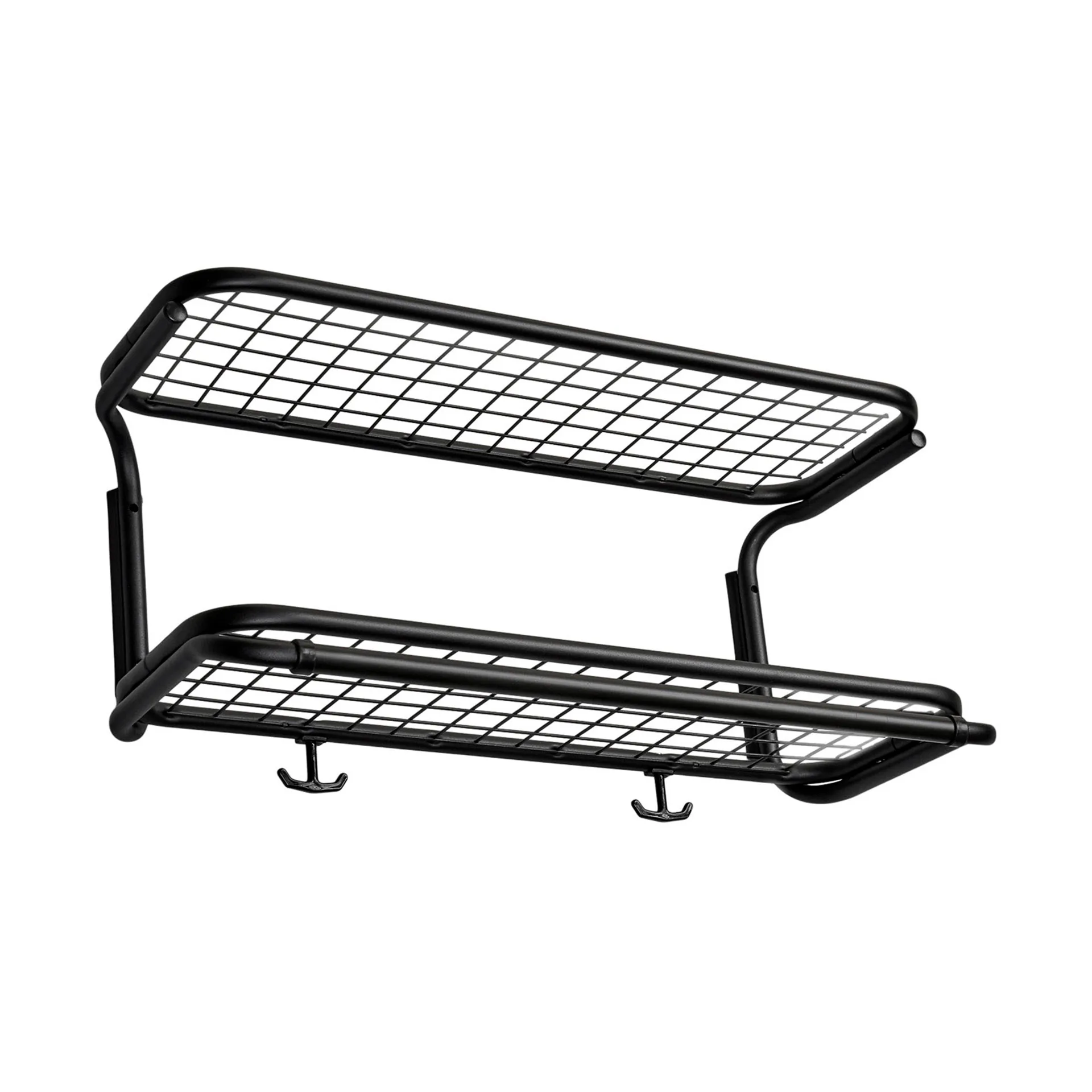 Classic 650 ハットシェルフ, Black/black, 2 levels, 50 cm Essem Design | エッセムデザイン
