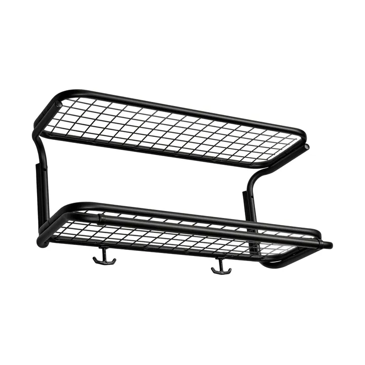 Classic 650 ハットシェルフ - Black/black, 2 levels, 50 cm - Essem Design | エッセムデザイン