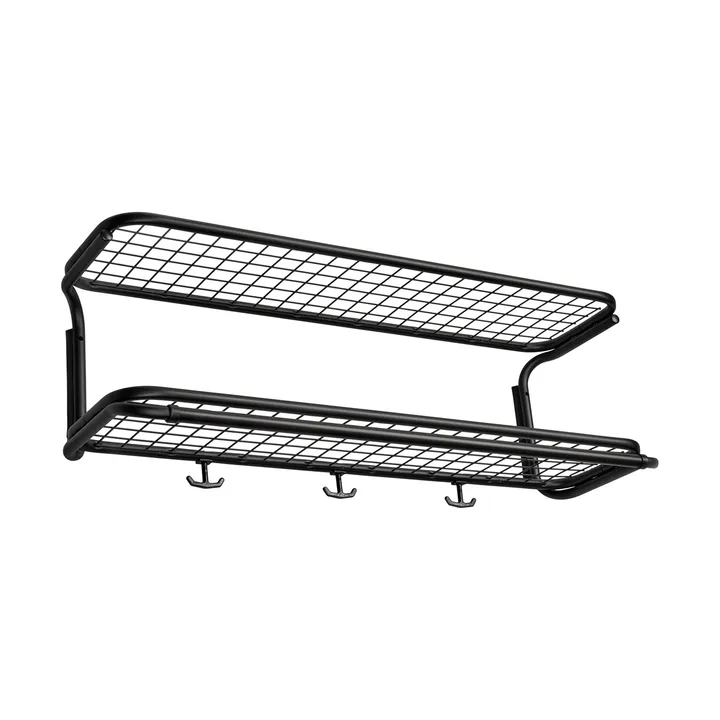 Classic 650 ハットシェルフ - Black/black, 2 levels, 70 cm - Essem Design | エッセムデザイン