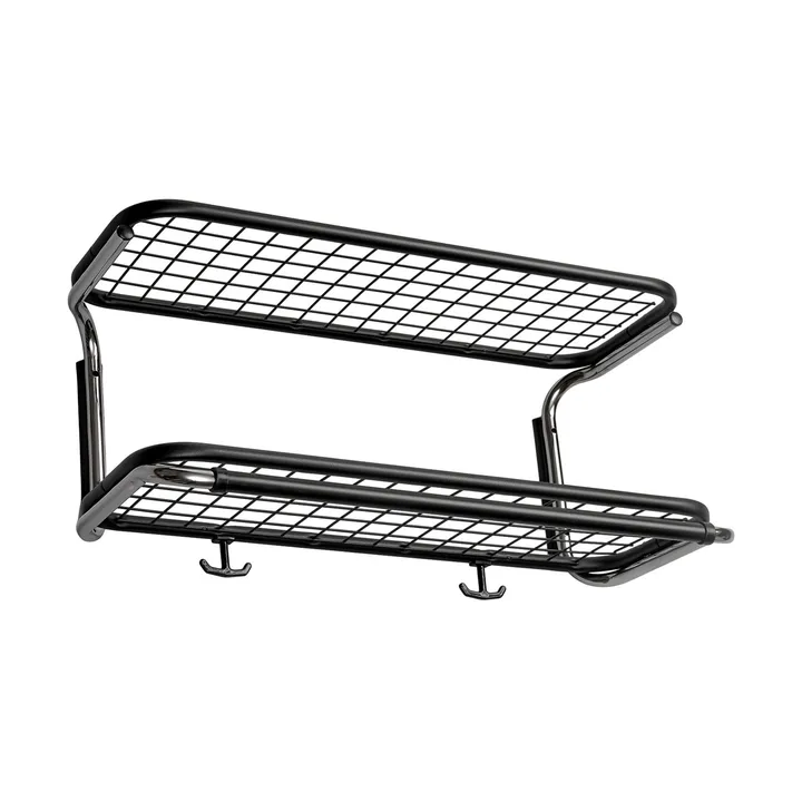 Classic 650 ハットシェルフ - Black/chrome, 2 levels, 50 cm - Essem Design | エッセムデザイン