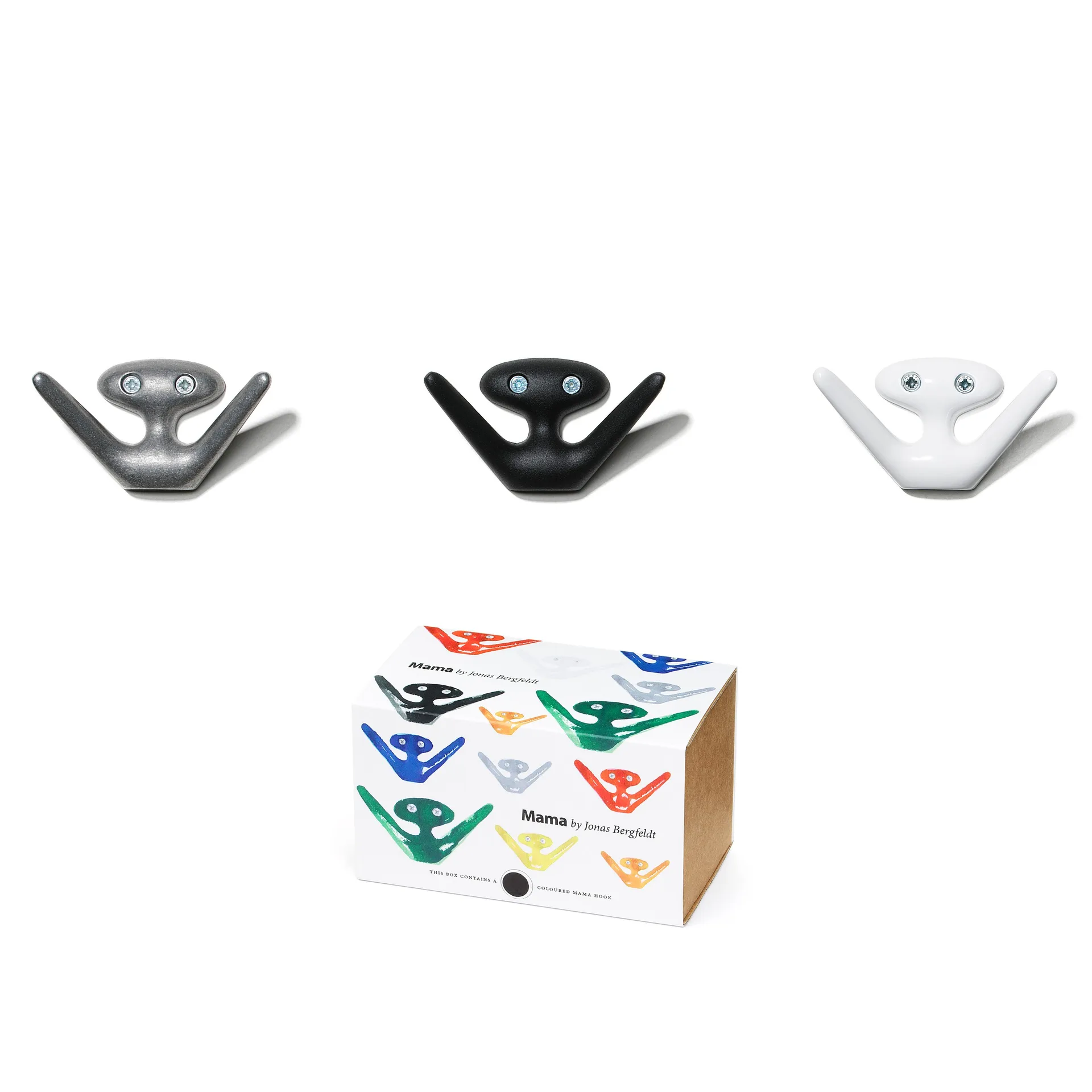 Mama フック, aluminium Essem Design | エッセムデザイン