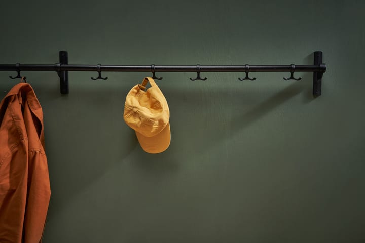 Nostalgi フック 100 cm, Black oiled oak-aluminum Essem Design | エッセムデザイン