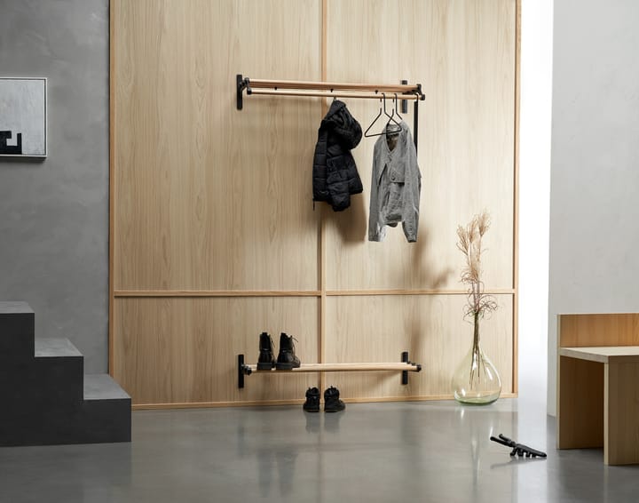 Nostalgi 291 ハットシェルフ 100 cm, Black-black Essem Design | エッセムデザイン