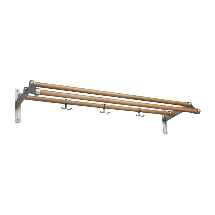 Nostalgi 291 ハットシェルフ 100 cm - Oak -aluminum - Essem Design | エッセムデザイン