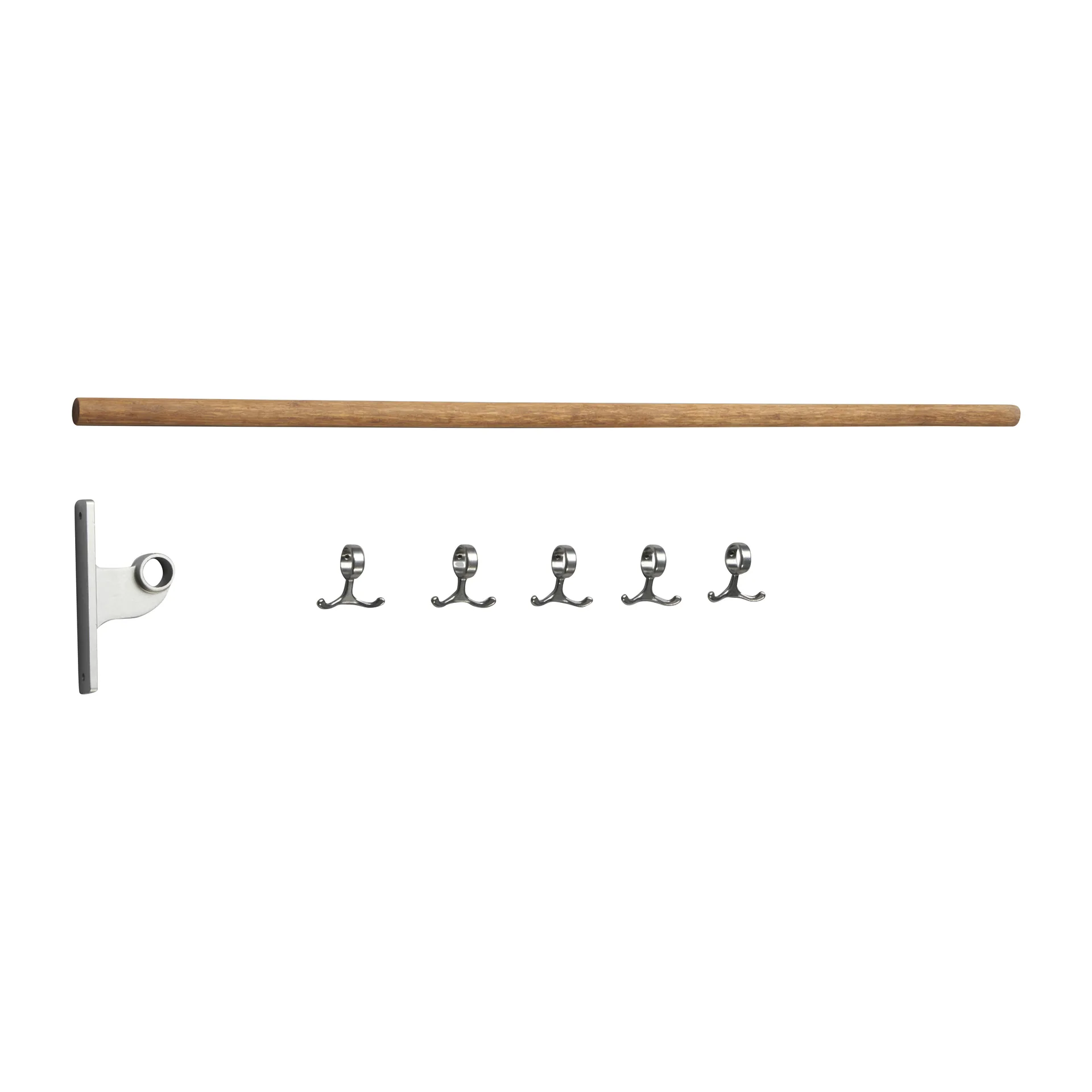 Nostalgi 組み立て式 フックストリップ, Bamboo-aluminium Essem Design | エッセムデザイン