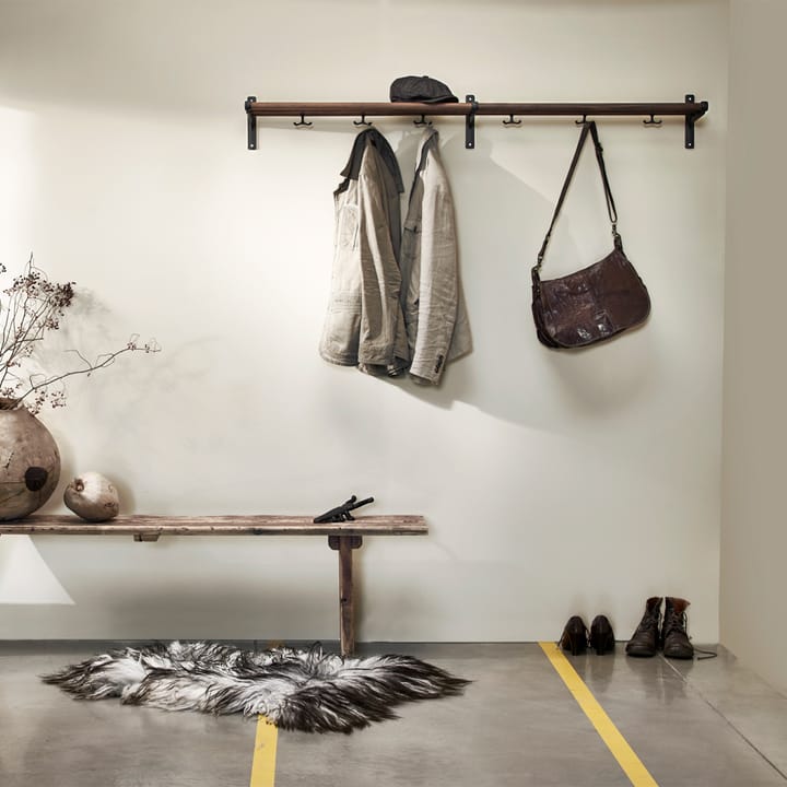 Nostalgi シューズ/ハットシェルフ, Birch, black stand Essem Design | エッセムデザイン