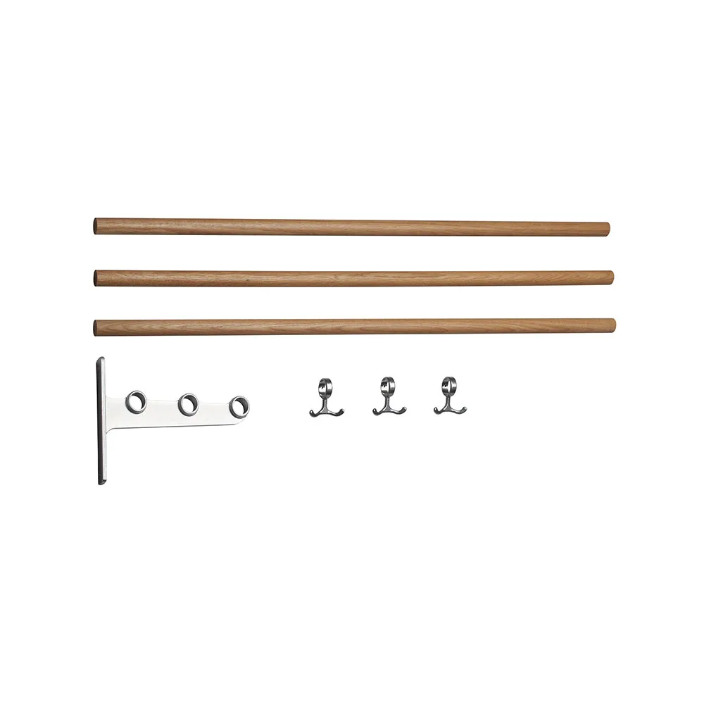 Nostalgi 追加 シューズ/ハットシェルフ, Oak, aluminium stand Essem Design | エッセムデザイン