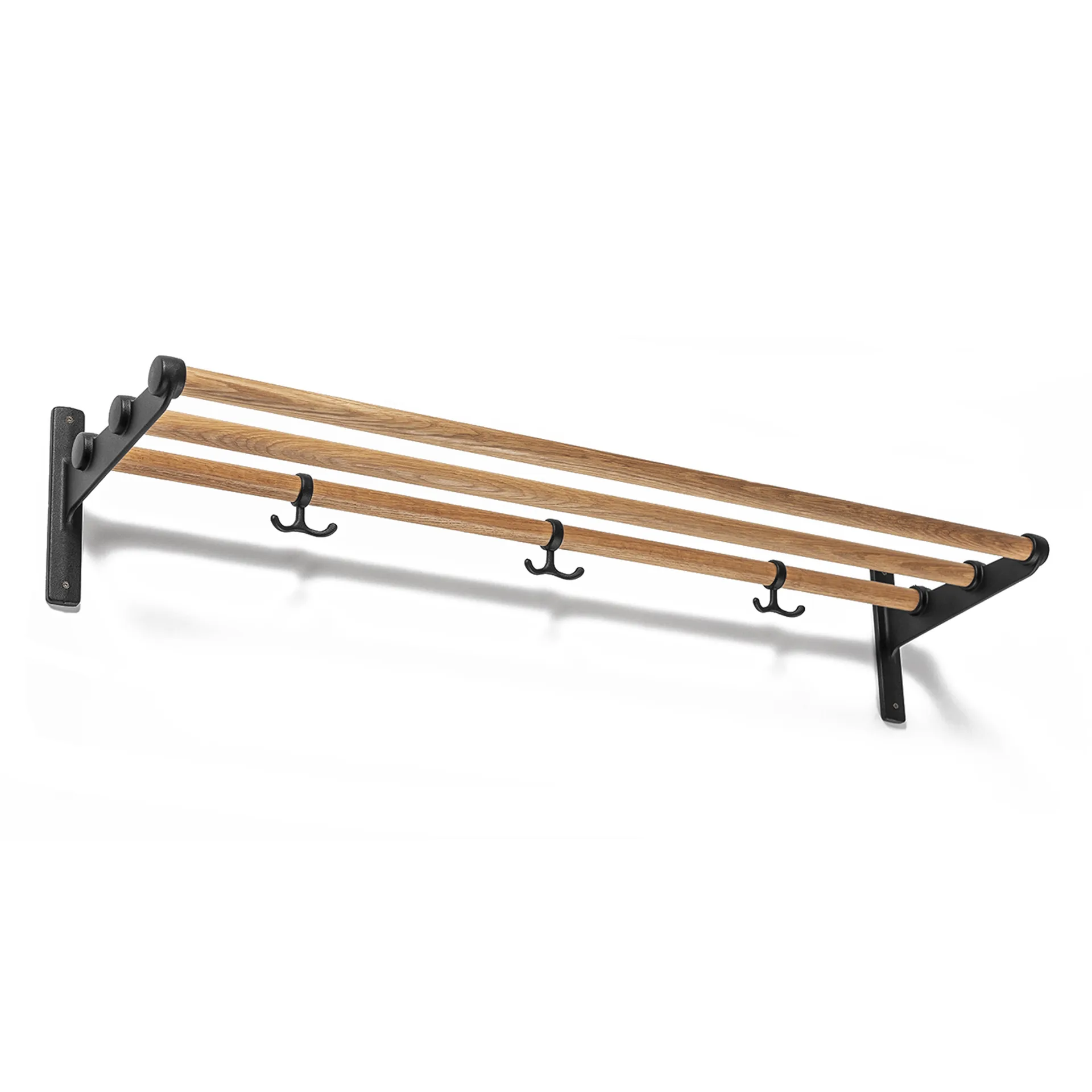 Nostalgi ハットシェルフ/ 靴棚, oak, black Essem Design | エッセムデザイン