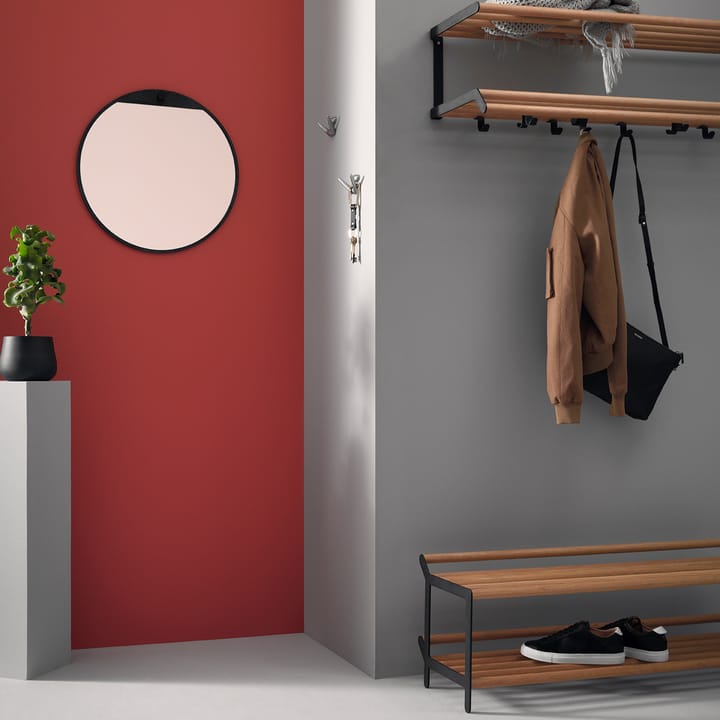 Tamburin シューシェルフ 60 cm, oak-black Essem Design | エッセムデザイン