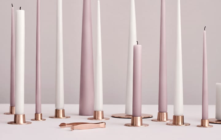 ester and erik キャンドル プレート Ø12 cm マット, Rosé gold ester & erik | エスター & エリック
