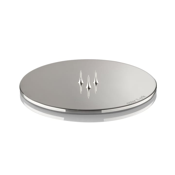 ester and erik キャンドル プレート Ø12 cm ポリッシュ - silver - Ester & erik | エスター & エリック