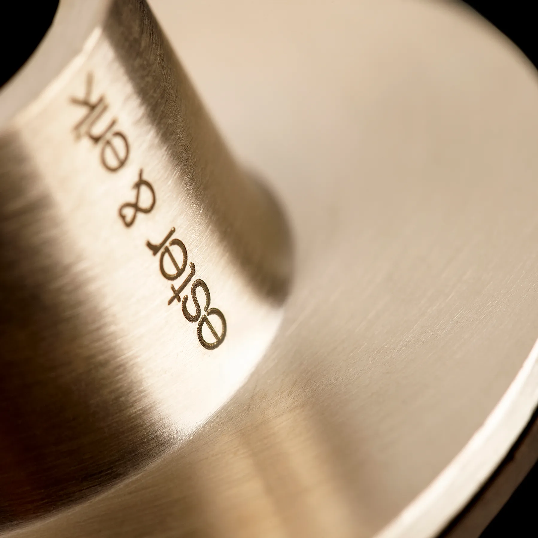 ester and erik キャンドルスティック マット 2パック, Gold ester & erik | エスター & エリック