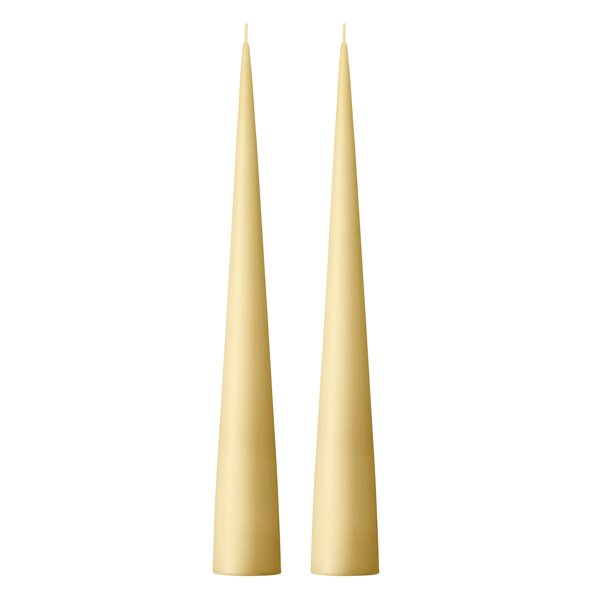 ester and erik シャンデリアキャンドル 37 cm 2本セット マット, beige 14 ester & erik | エスター & エリック