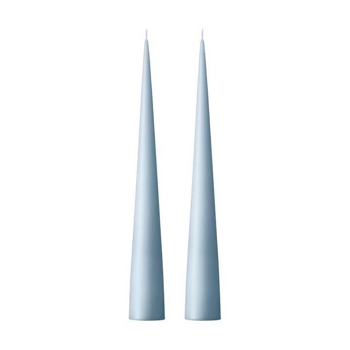 ester and erik シャンデリアキャンドル 37 cm 2本セット マット - Dusty blue 83 - Ester & erik | エスター & エ�リック