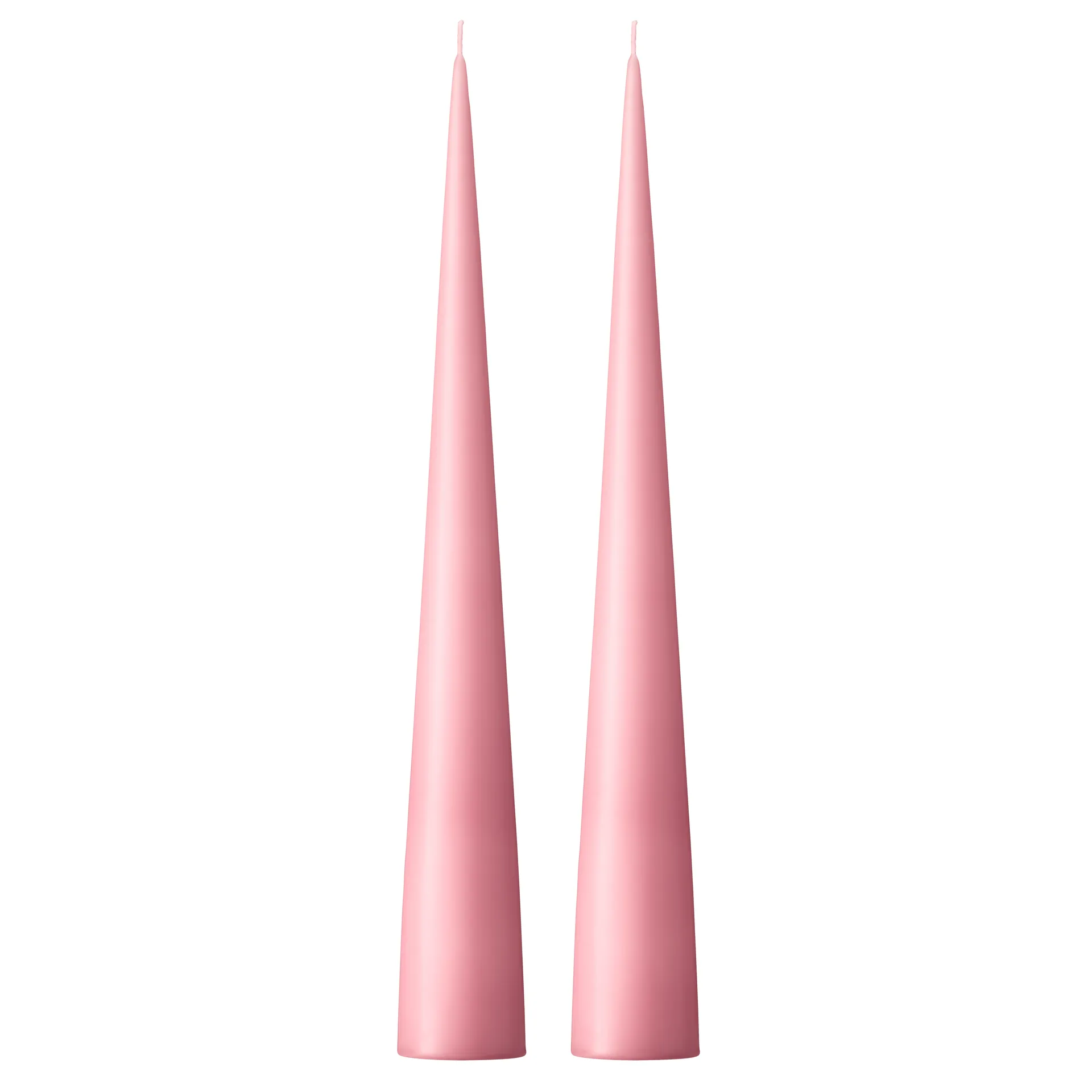 ester and erik シャンデリアキャンドル 37 cm 2本セット マット, dusty pink 39 ester & erik | エスター & エリック