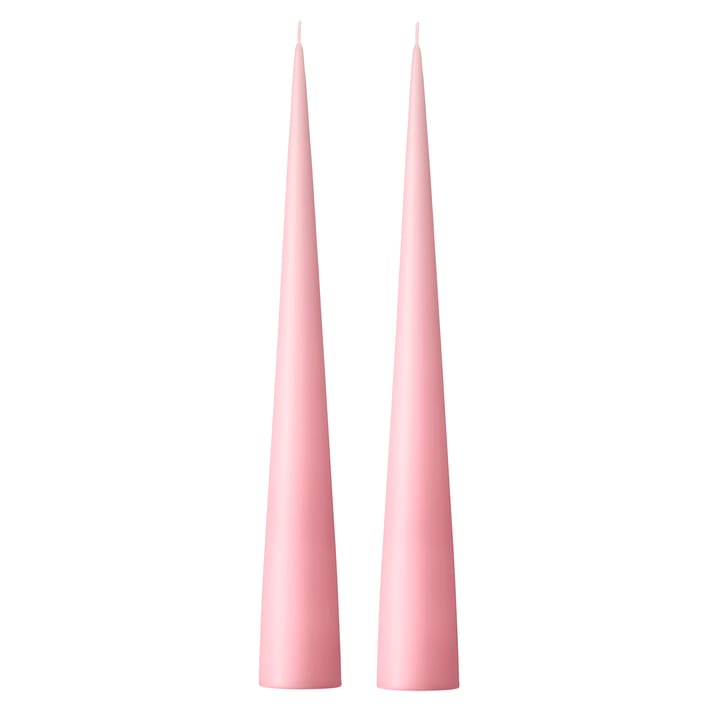 ester and erik シャンデリアキャンドル 37 cm 2本セット マット - light pink 40 - Ester & erik | エスター & エリック