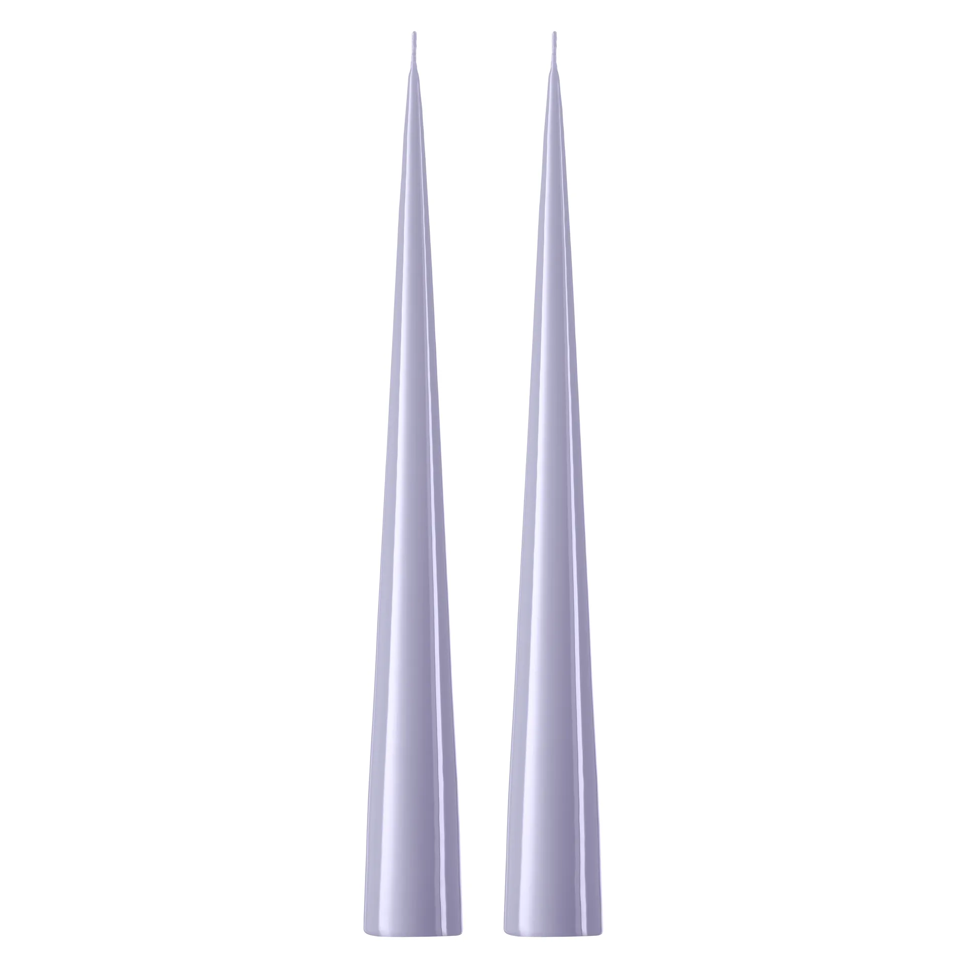 ester and erik シャンデリアキャンドル 37 cm 2本セット 艶, lilac 12-0 ester & erik | エスター & エリック
