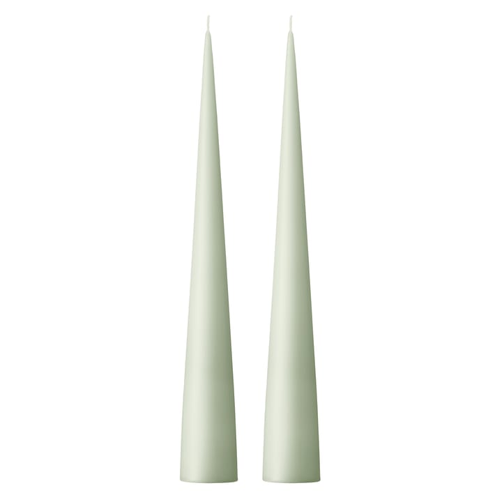 ester and erik シャンデリアキャンドル 37 cm 2本セット マット - mint green 03 - Ester & erik | エスター & エリック