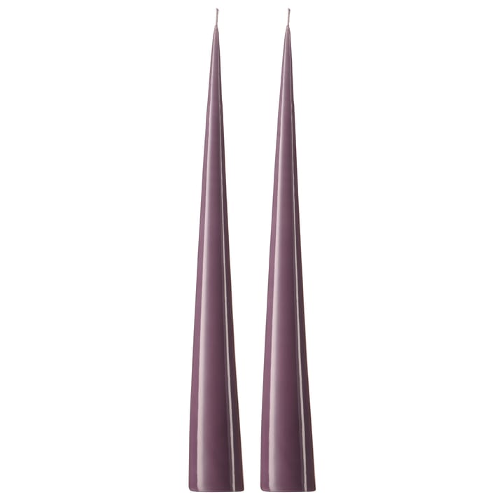 ester and erik シャンデリアキャンドル 37 cm 2本セット 艶 - plum purple 42-0 - Ester & erik | エスター & エリック