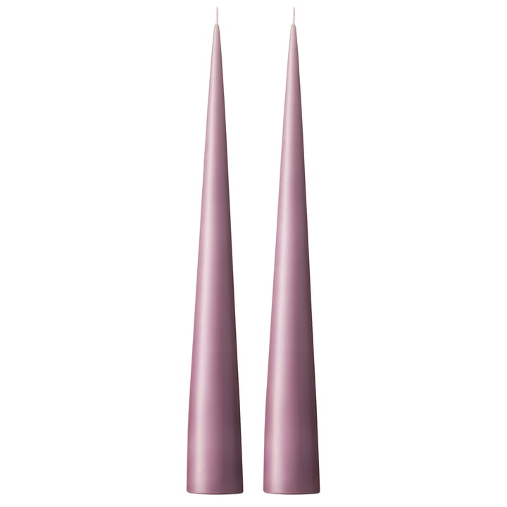 ester and erik シャンデリアキャンドル 37 cm 2本セット マット - plum purple 42 - Ester & erik | エスター & エリック